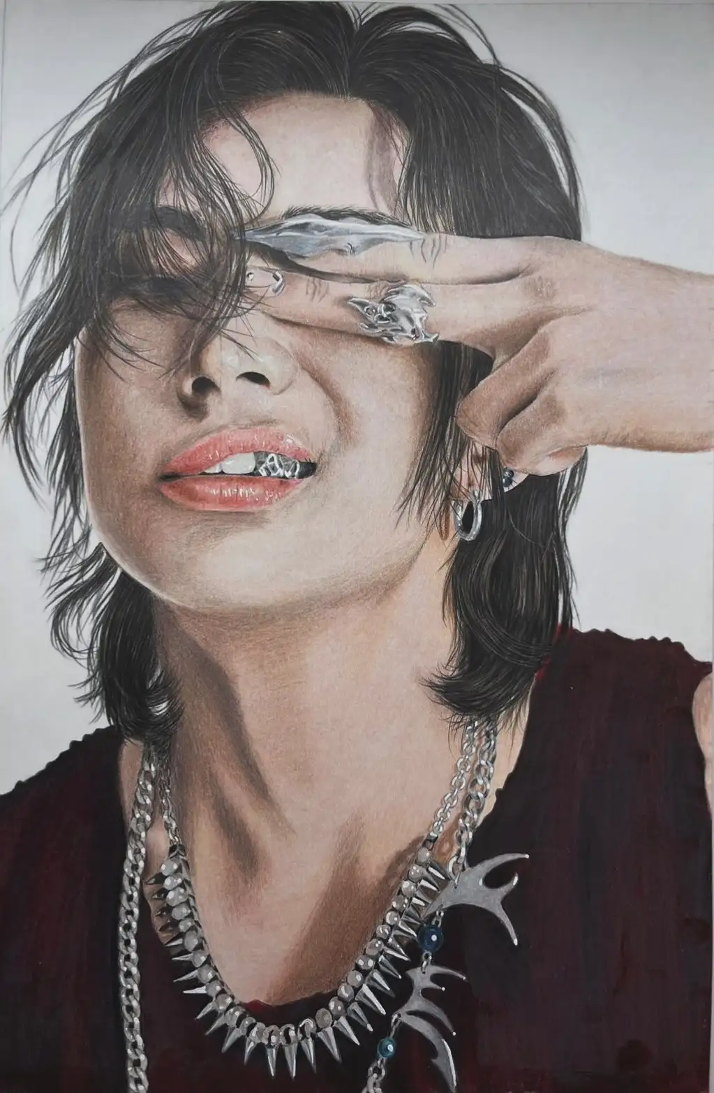 Draw 12 in Technique: Colored Pencils