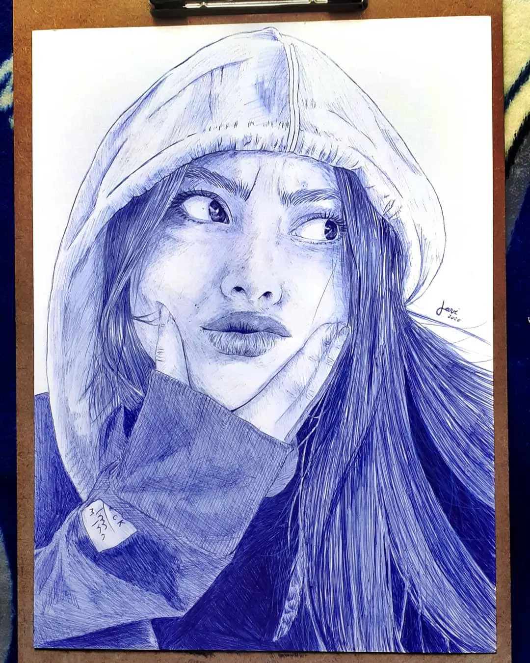 Draw 9 in Technique: Pens